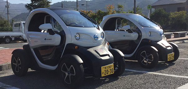 電気自動車「豆モビ」